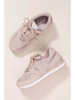 New Balance 574 Rose Gold Sneakers